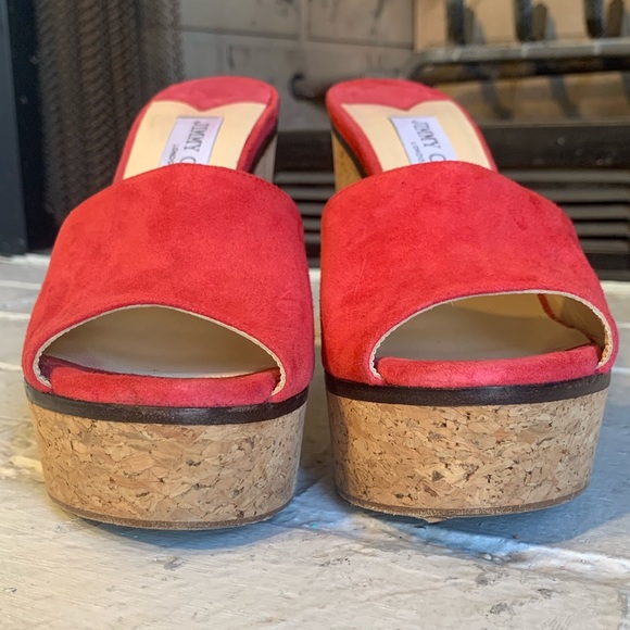 (Jimmy Choo) DeeDee Platform Sandals - Picture 3 of 11